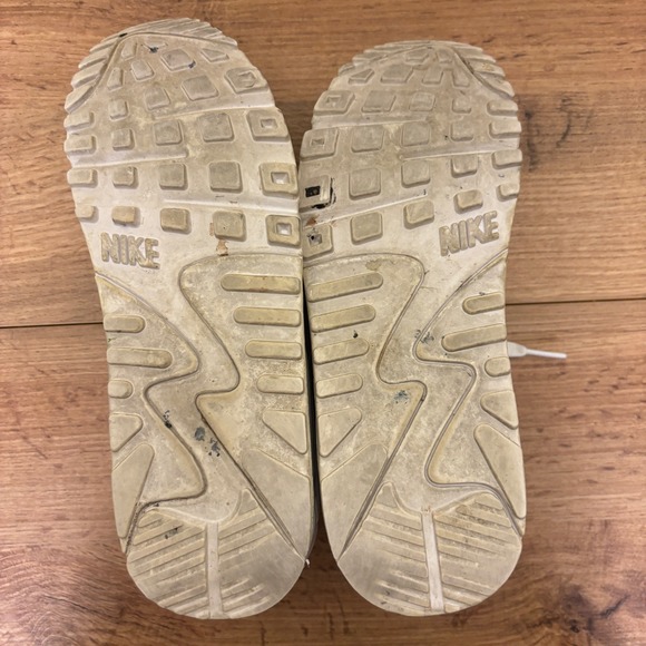 NIKE Air Max 90 Sneakers Womens Size 8 White Black DH8010 101 Athletic Comfort - Picture 13 of 13